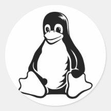 Pingouin de Tux - (Linux, Open Source, Copyleft, F Autocollants