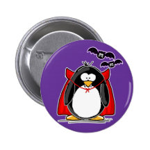 Pingouin de vampire pin's