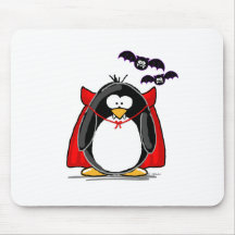 Pingouin de vampire tapis de souris