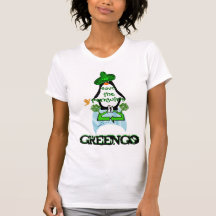 Pingouin global, économies de GreenGo les pingouin T-shirts