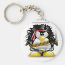 Pingouin Keychain Porte-clés