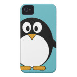 Pingouin mignon de bande dessinée - iPhone 4 4s Étuis iPhone 4