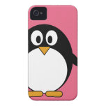 Pingouin mignon de bande dessinée - iPhone 4 4s Coque iPhone 4