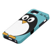 Pingouin mignon de bande dessinée - iPhone 5 Coques iPhone 5 Case-Mate