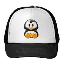 Pingouin mignon de bébé - Customizeable Casquettes De Camionneur