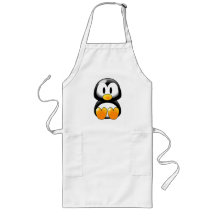 Pingouin mignon de bébé - Customizeable Tablier