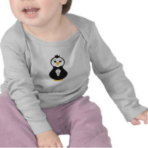 Pingouin mignon de marié t-shirt
