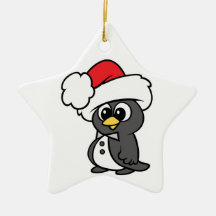 Pingouin mignon de smoking de Noël Décoration Pour Sapin De Noël