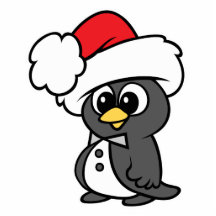 Pingouin mignon de smoking de Noël Découpage En Acrylique
