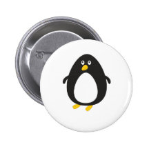 Pingouin mignon P Badge Avec Épingle