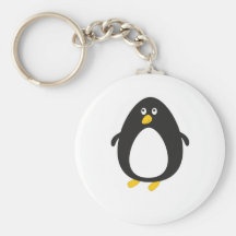Pingouin mignon P Porte-clé