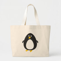Pingouin mignon P Sacs En Toile