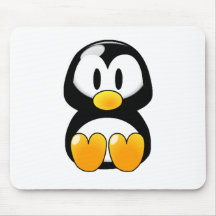 Pingouin Mousepad de bébé Tapis De Souris