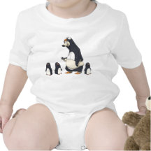 Pingouin polaire barboteuses