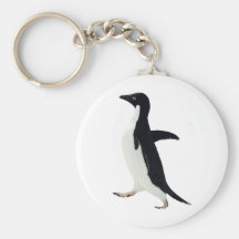Pingouin socialement maladroit porte-clé