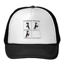 pingouins dangereux casquette de camionneur