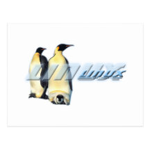 Pingouins de Linux Cartes Postales