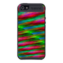 Pink Green Blue Color Splashes iPhone 5 Case