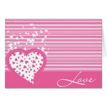 Pink Love Cartes