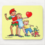 Pinocchio et amour Mousepad d'amis Tapis De Souris