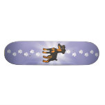 Pinscher miniature de bande dessinée/Manchester Te Skateboard Customisable