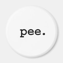 pipi aimants pour réfrigérateur
