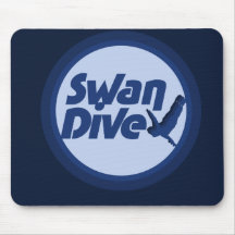 Piqué de cygne tapis de souris