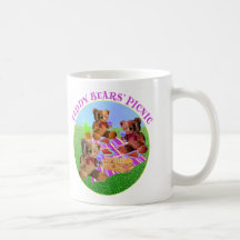 Pique-nique de nounours mug