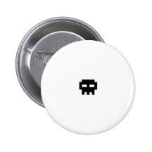 Pirate 8 Bits Skull Pin's Avec Agrafe