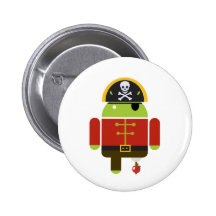 Pirate androïde - Andy Pin's Avec Agrafe