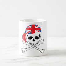 Pirate britannique mugs à café