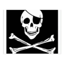 pirate carte postale