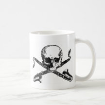 Pirate de clarinette basse tasse
