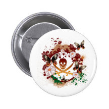 Pirate de fleur badge