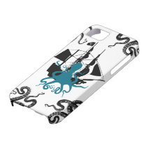 Pirate de Steampunk iphone5 - attaque de poulpe de Coques iPhone 5 Case-Mate