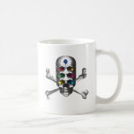 Pirate de yeux du crâne 6 mug
