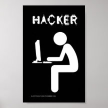 Pirate informatique-couleur posters