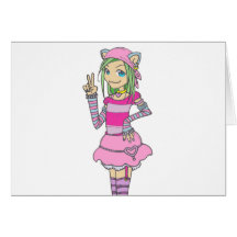 Pirate Kitty Cartes De Vœux