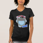 Pirate mignon d'hippopotame de Goofkins T-shirts