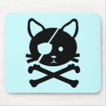 Pirate Mousepad de chat Tapis De Souris