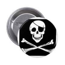 pirate pin's avec agrafe