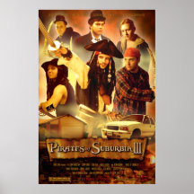 Pirates d'affiche de la banlieue III