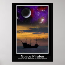 Pirates de l'espace posters