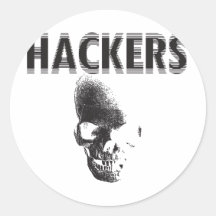 Pirates informatiques autocollants