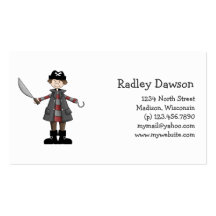 Pirates · Pirate #4 Carte De Visite