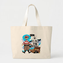Piratez les 7èmes T-shirts et cadeaux d'anniversai Sac
