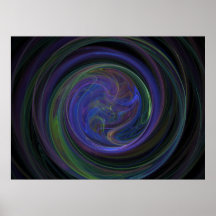 Pirouette tourbillonnée poster