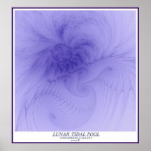 PISCINE DE MARÉE LUNAIRE POSTER