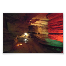 Piscine se reflétante de cavernes de laurier photo