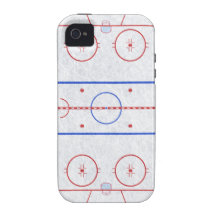 Piste de hockey sur glace coques iPhone 4/4S